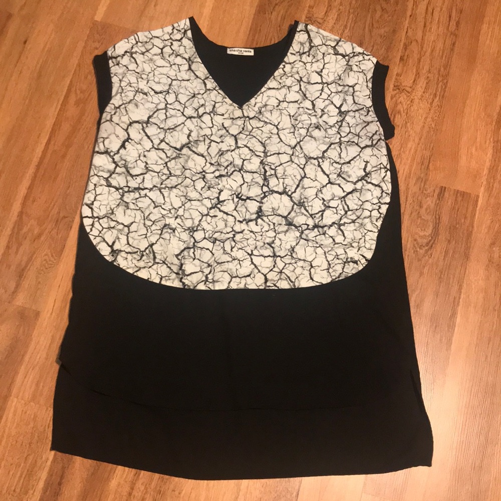 Cha Cha Vente Marble Blouse